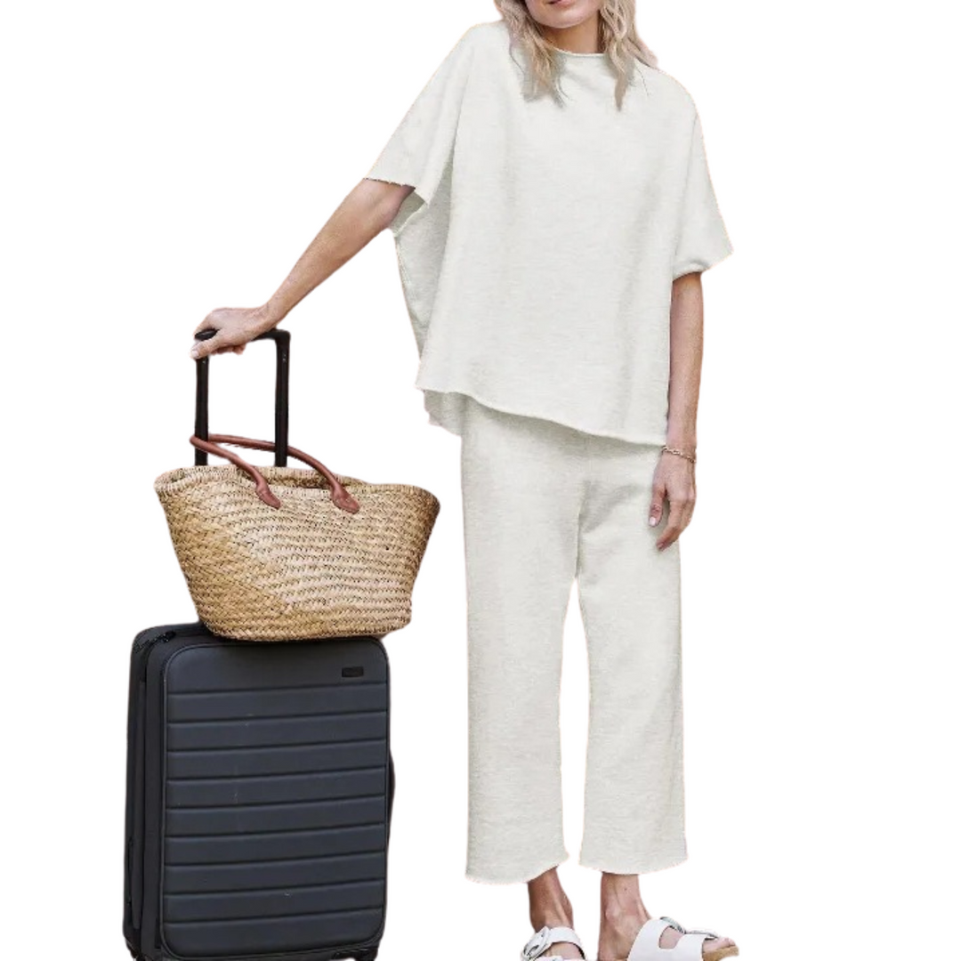 AELLA™ - Relaxed Batwing Sleeve Comfort Set