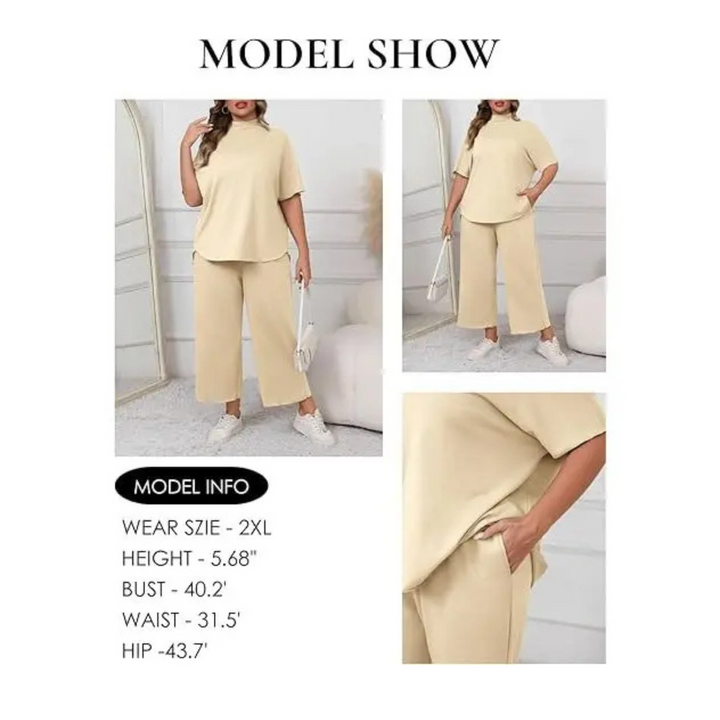 AELLA™ - Relaxed Batwing Sleeve Comfort Set