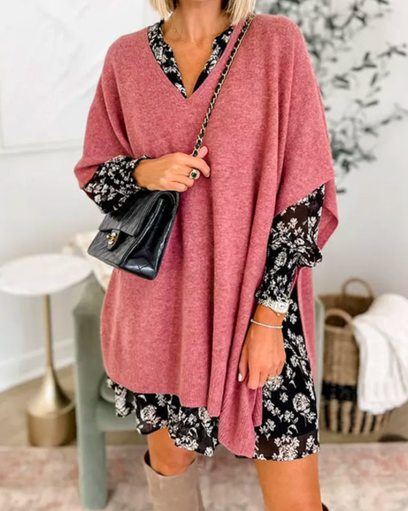 Corlina™ | Timeless Knit Poncho