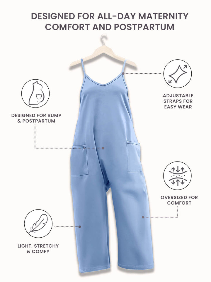 Nerissa - Oversized Maternity and Postpartum Jumpsuit