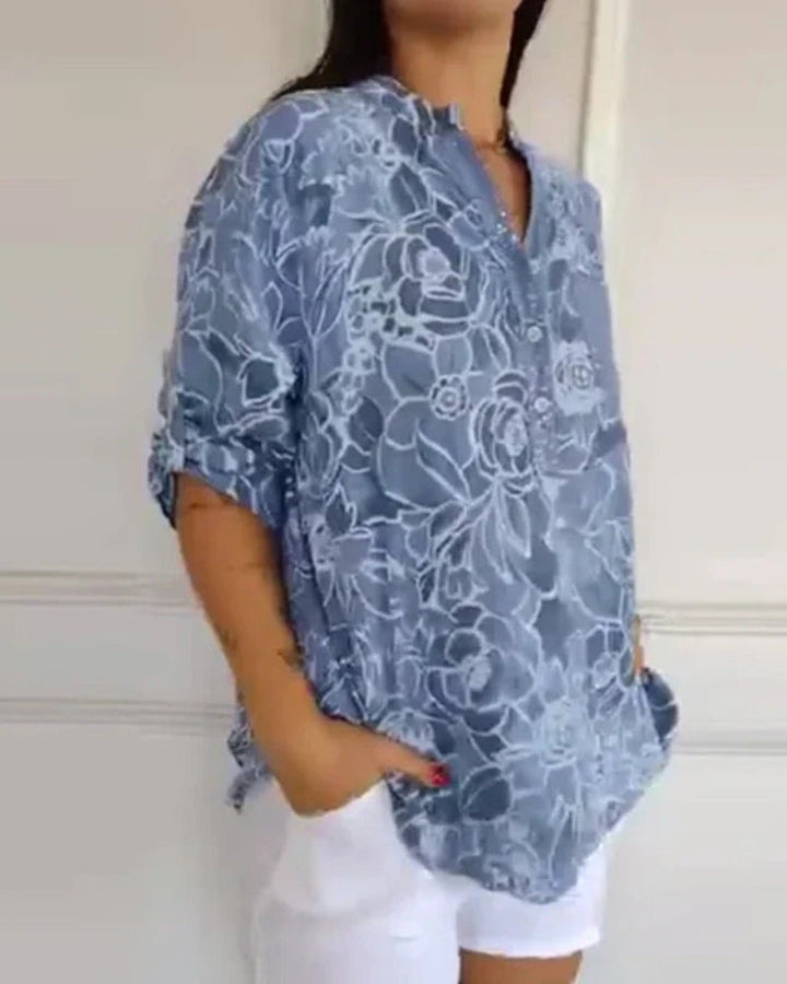 Beata™ | Blossom Print Blouse