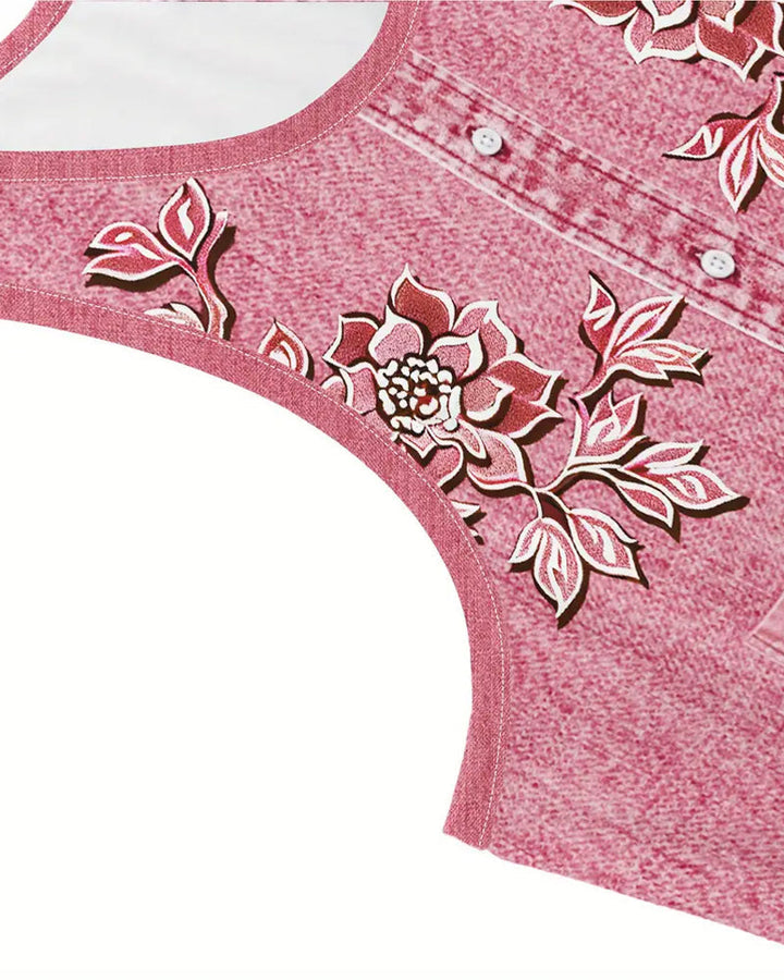 LORELLA™ | Sleeveless Denim Dress