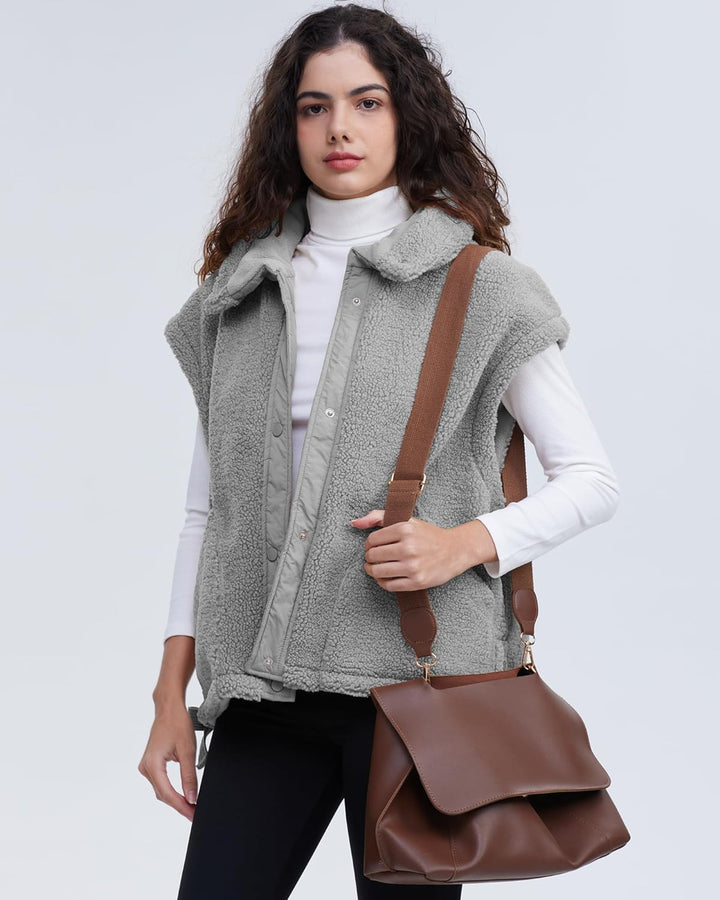 MIRELLE™ | Soft Pocketed Gilet