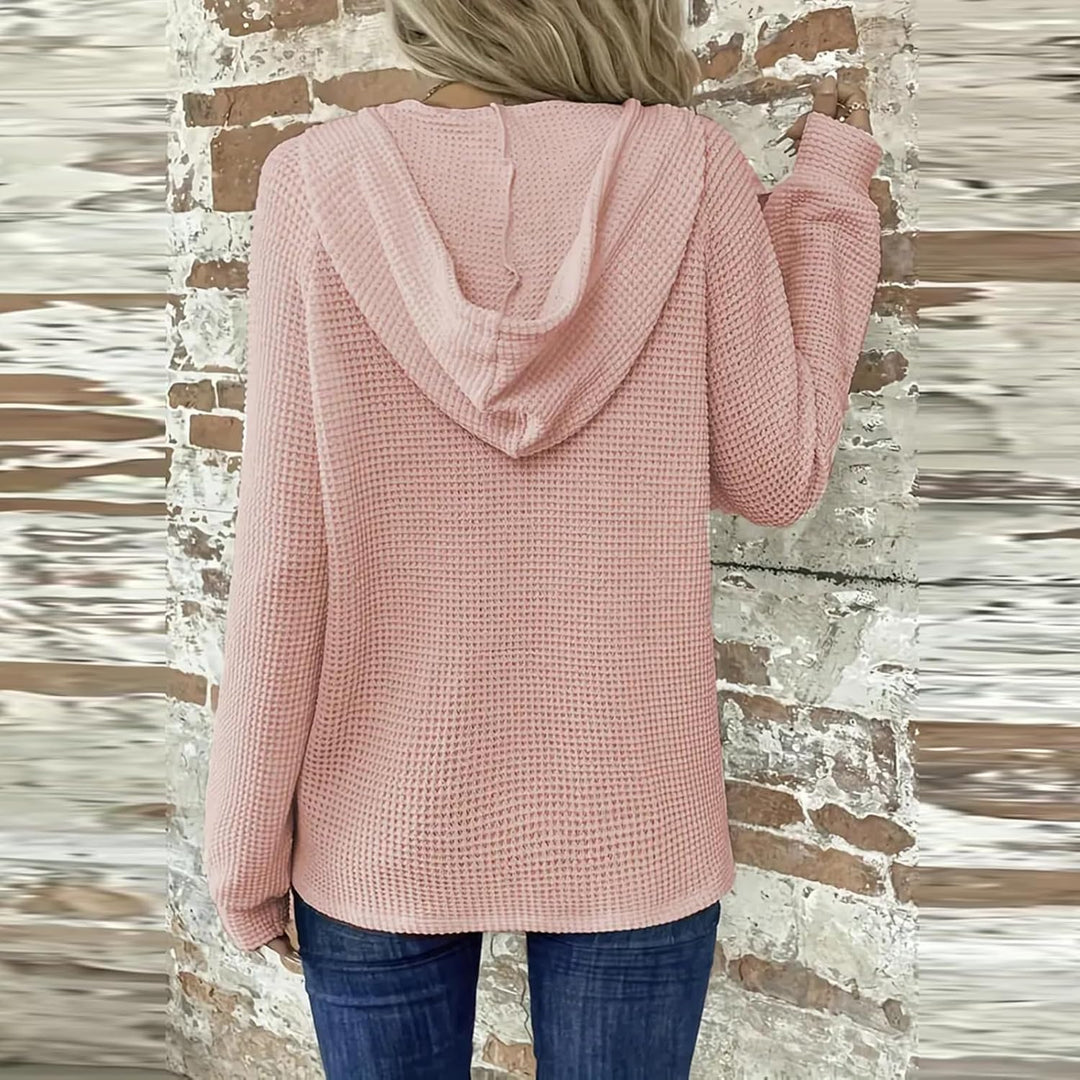 Zyrae™ | Oversized V-Neck Sweat