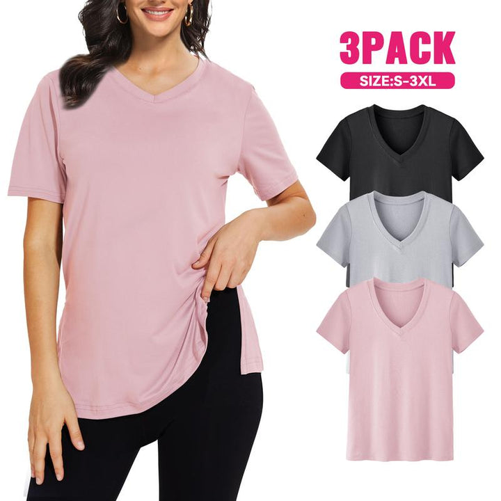 VIONARA™ | Relaxed Everyday Tee – 3 Pack