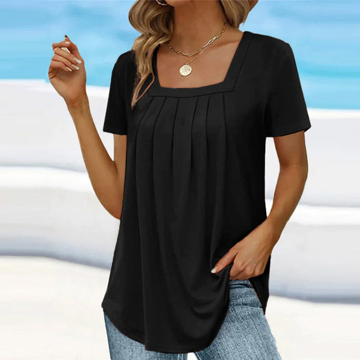 BEVERLEY™ - CASUAL PLEATED BLOUSE