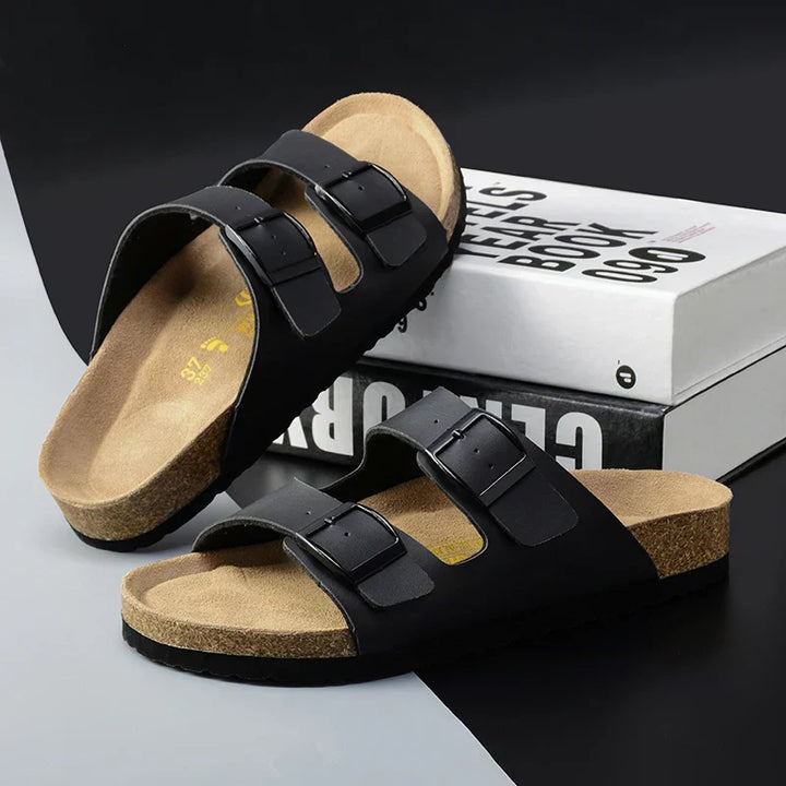 CALVERIS™ | Luxe Casual Leather Sandals