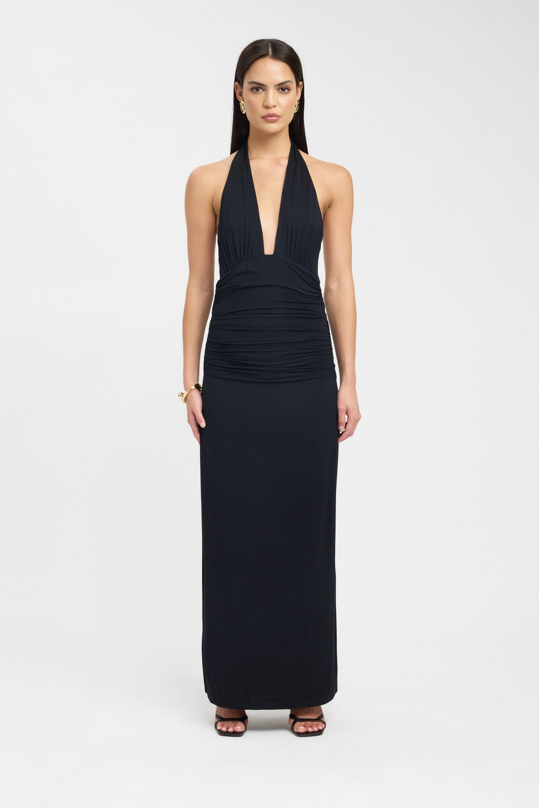 Sariah™ | Elegant Halter Maxi Dress