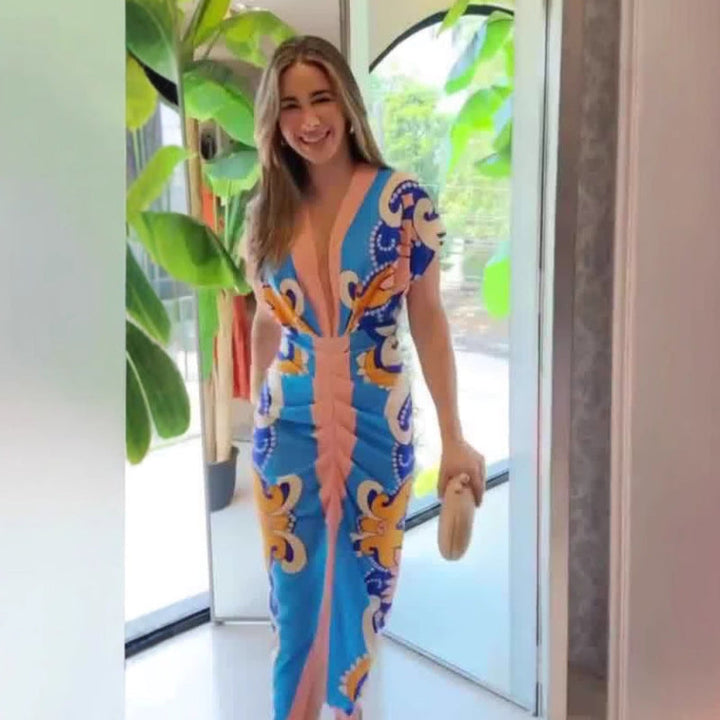 Luciana™ | Elegant Casual Midi Dress