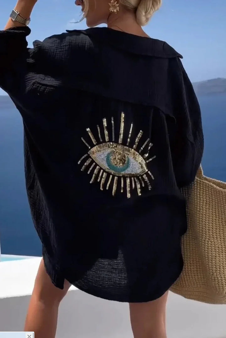 Isaiah - Sequin Embellished Blouse