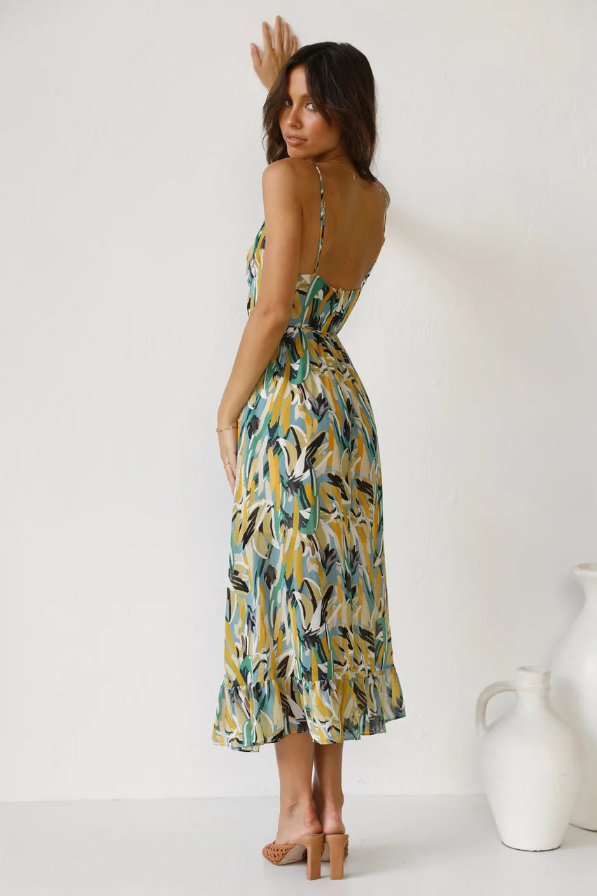 Rowyn™ | Sun-Kissed Midi Dress