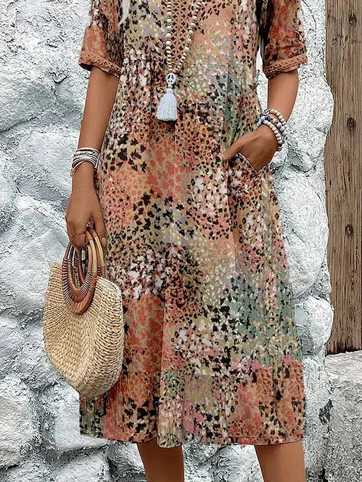 Nova™ | Boho Floral Maxi