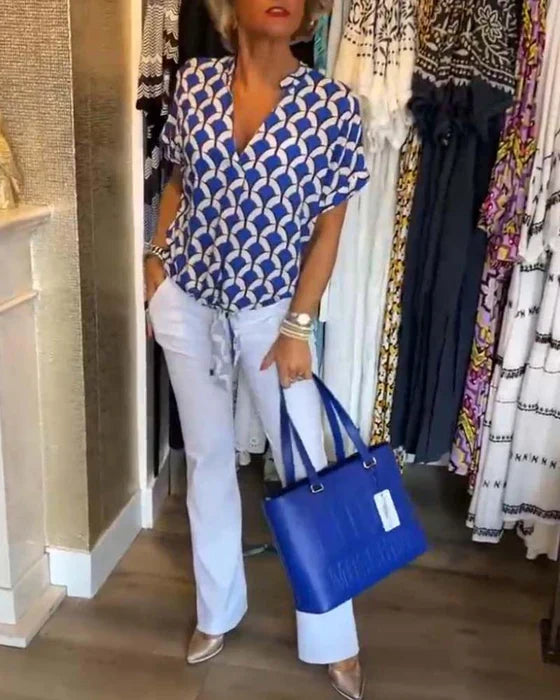 Stella™ - Casual Pattern Top