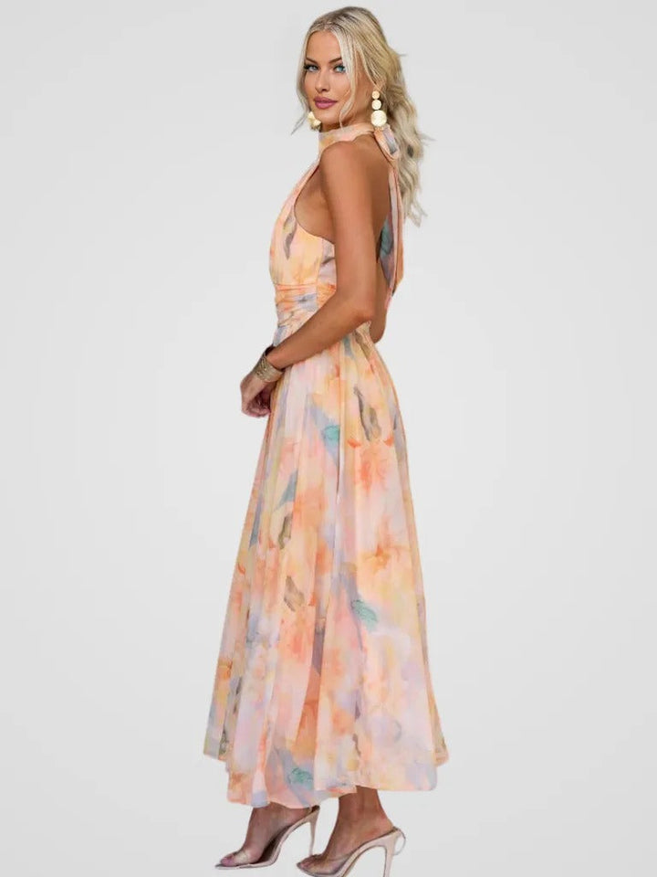 Veloura™ | Blossom Midi Dress
